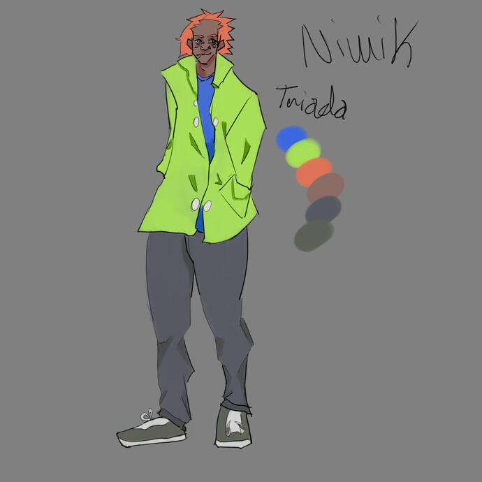 Niwik (OC) Character Design